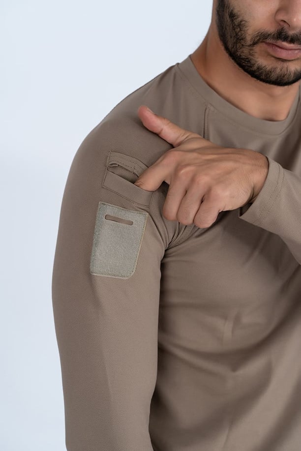 T-SHIRT TACTICAL U.KOL PİKE - 822