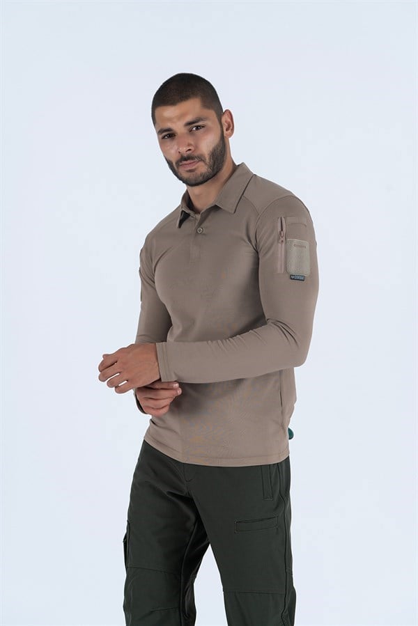 T-SHIRT TACTICAL U.KOL PİKE - 823