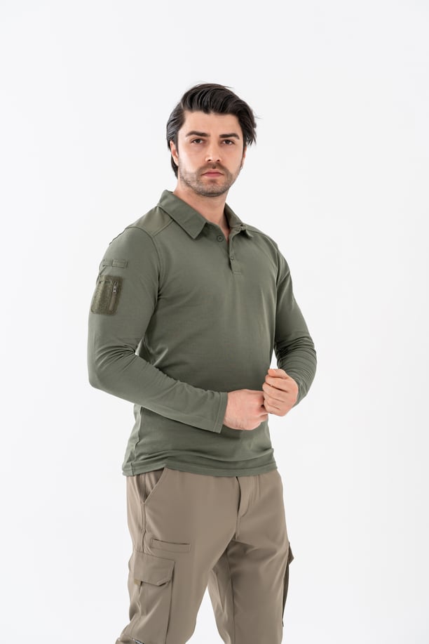 T-SHIRT TACTICAL U.KOL PİKE - 823