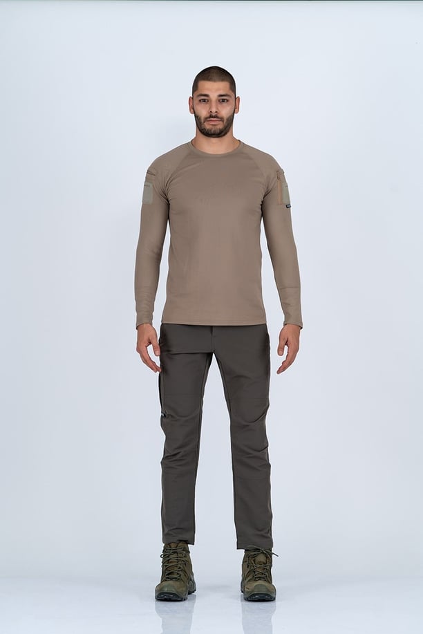 T-SHIRT TACTICAL U.KOL PİKE - 822