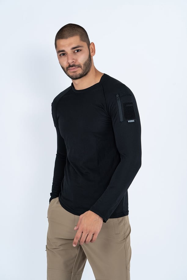 T-SHIRT TACTICAL U.KOL PİKE - 822