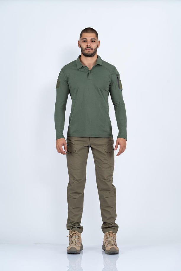 T-SHIRT TACTICAL U.KOL PİKE - 802
