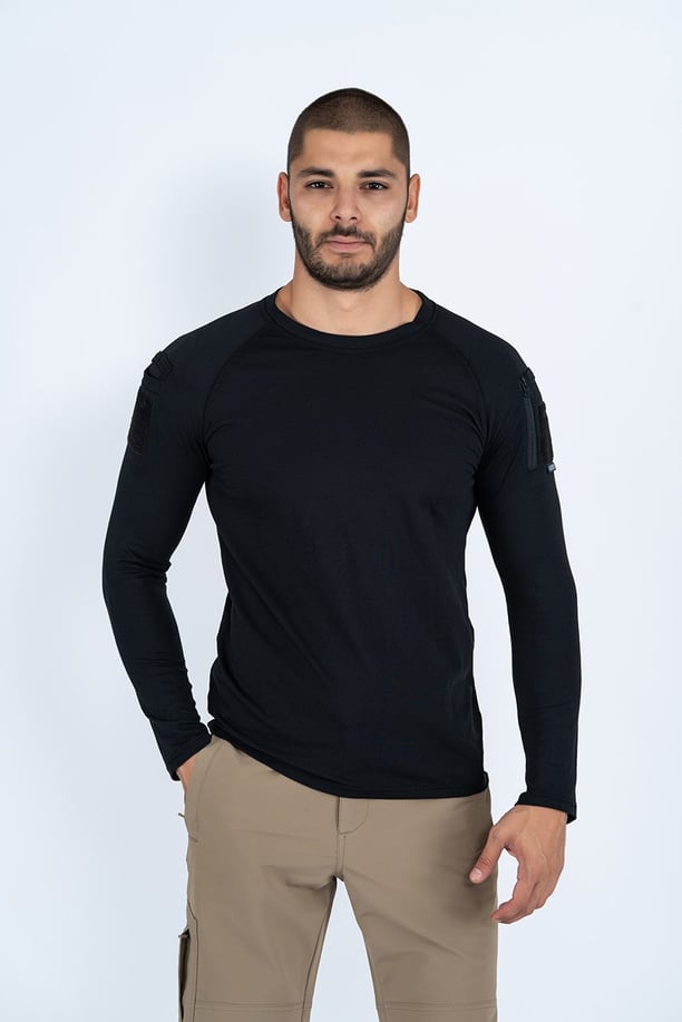 T-SHIRT TACTICAL U.KOL PİKE - 822