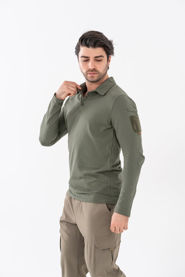 T-SHIRT TACTICAL U.KOL PİKE - 823