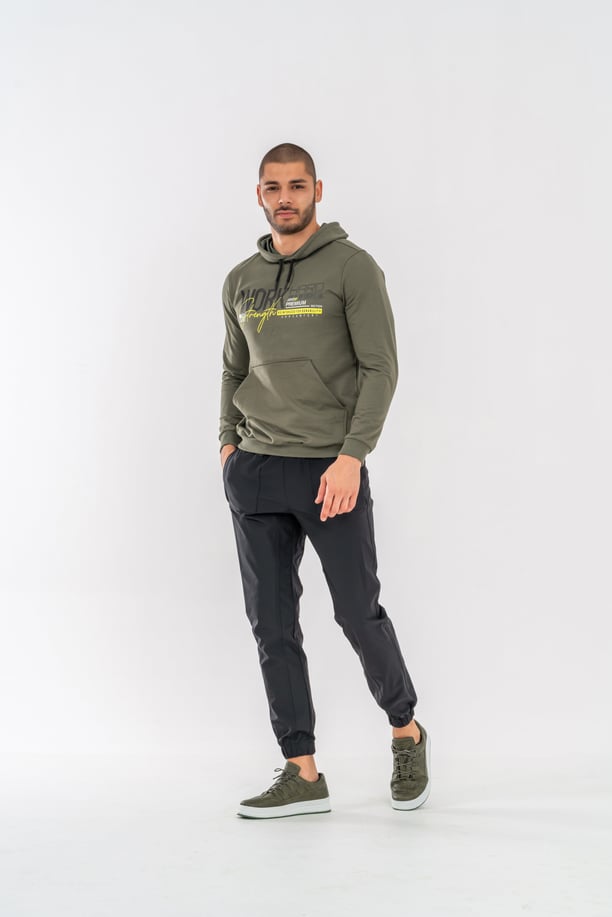 Tactical jogger kargo torba cepli paraşüt pantolon Safari - 513