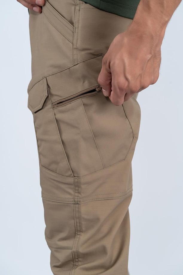 Tactical outdoor pantolon ripstop çok cepli kargo pantolonu - 501