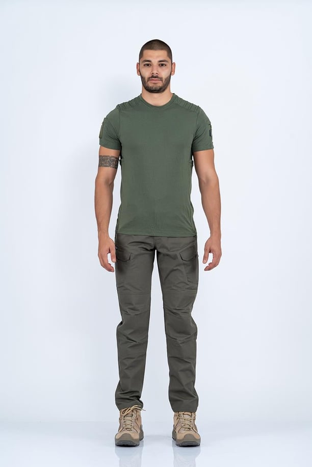 Tactical outdoor pantolon ripstop çok cepli kargo pantolonu - 501