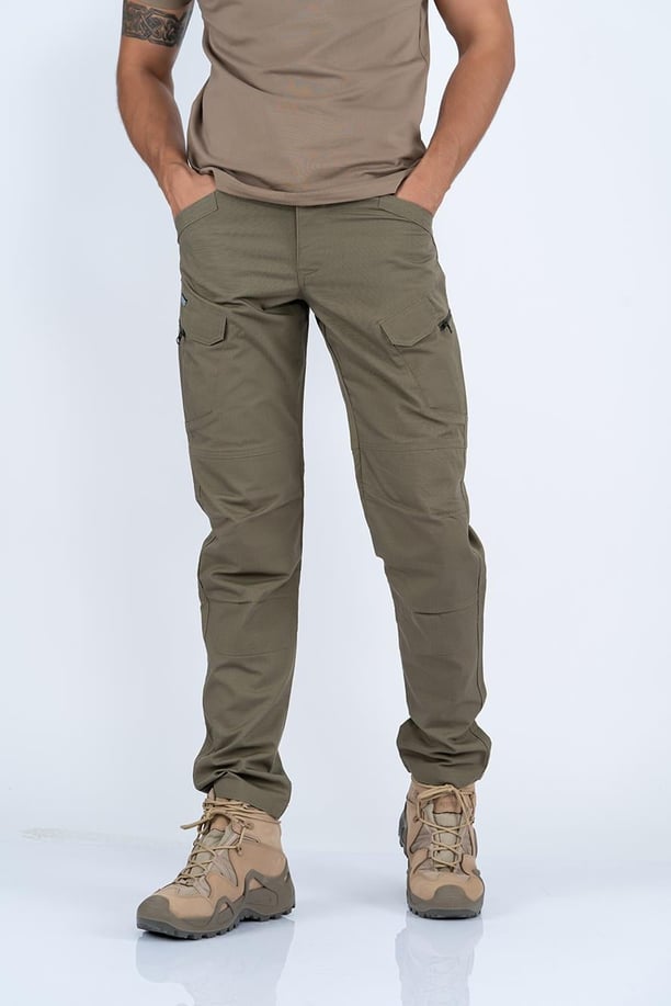 Tactical outdoor pantolon ripstop çok cepli kargo pantolonu - 501