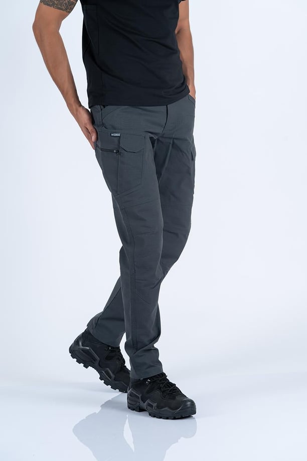Tactical outdoor pantolon ripstop çok cepli kargo pantolonu - 501
