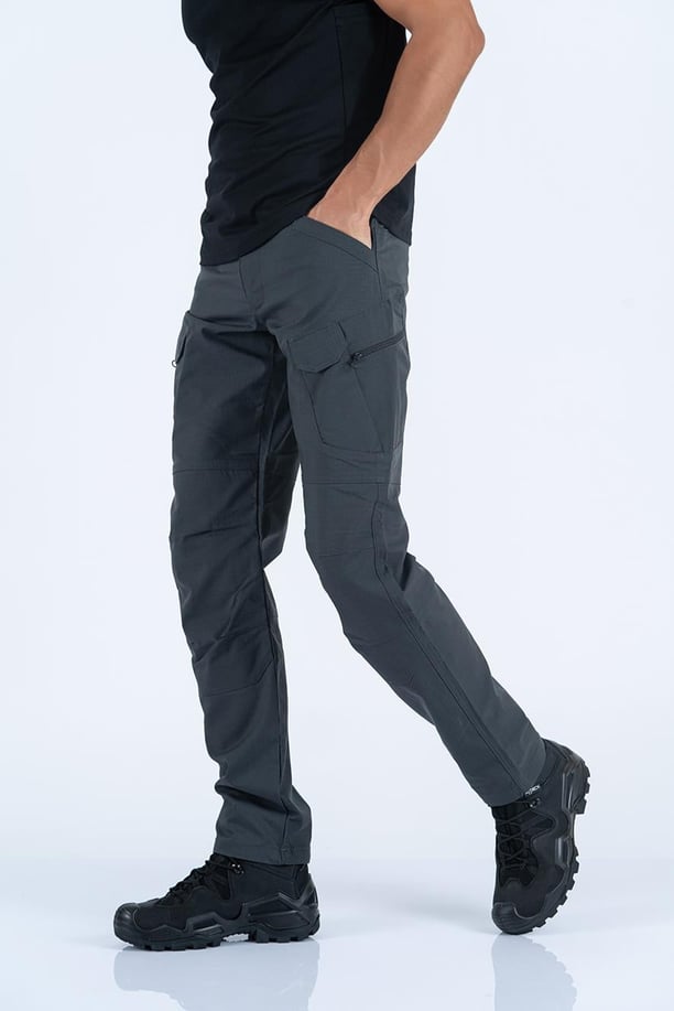 Tactical outdoor pantolon ripstop çok cepli kargo pantolonu - 501