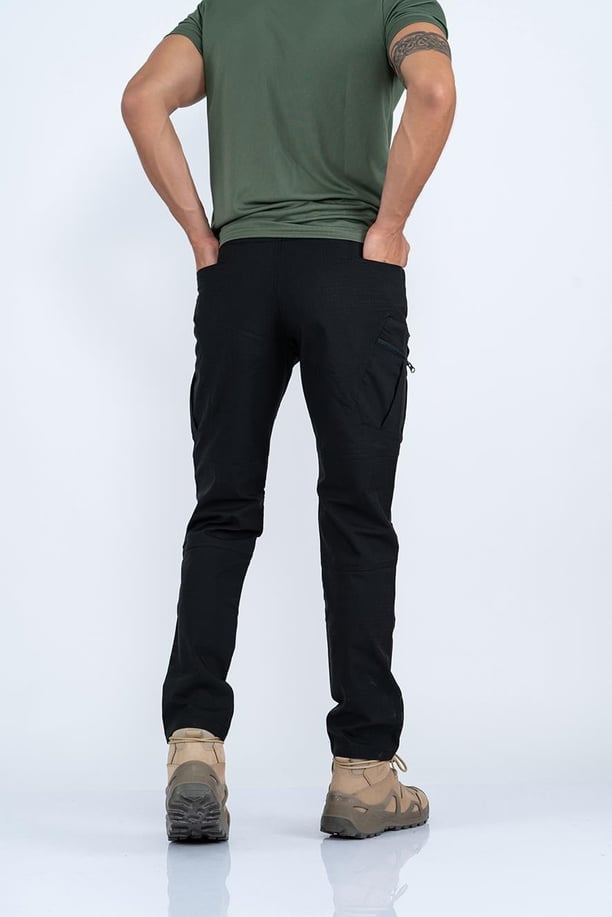 Tactical outdoor pantolon ripstop çok cepli kargo pantolonu - 501