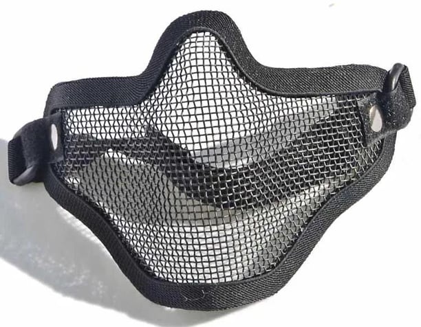 Airsoft Tel Maske (SİYAH)