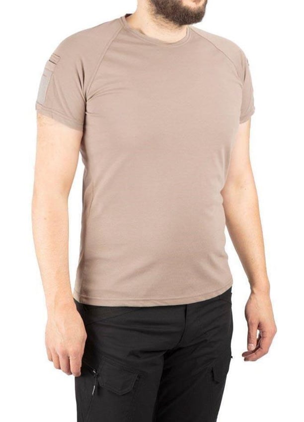 Bisiklet Yaka Kısa Kol Basic Combat T-Shirt 