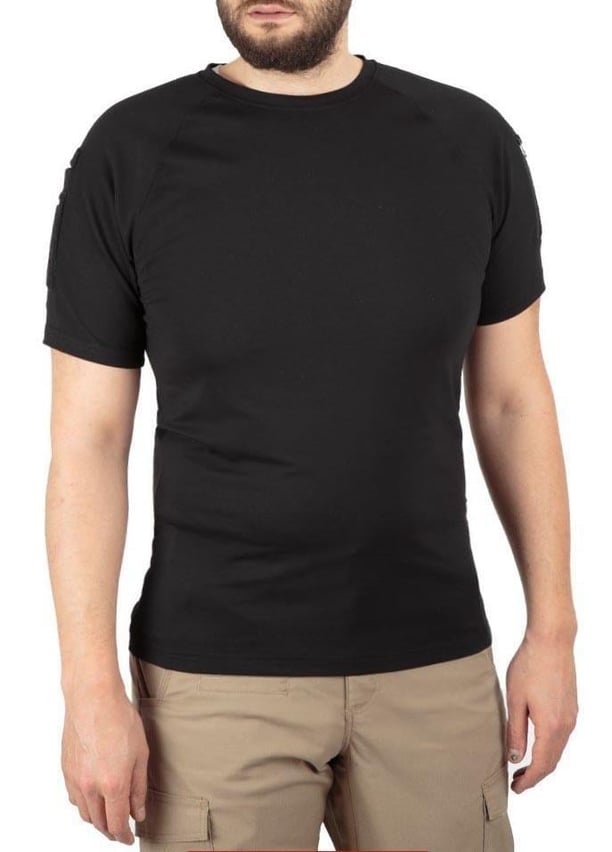Bisiklet Yaka Kısa Kol Basic Combat T-Shirt 