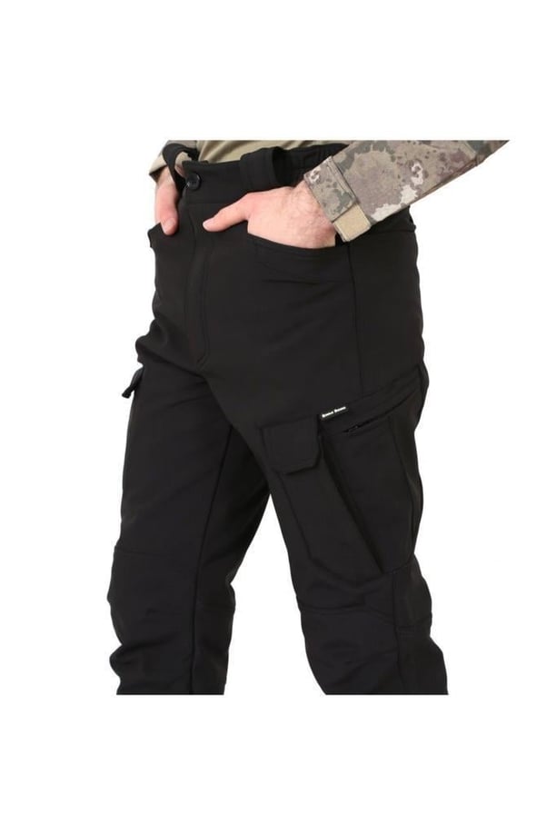 High Mountain Su Geçirmez Softshell Erkek & Kadın Outdoor Taktik Pantolon (SİYAH-3XL)