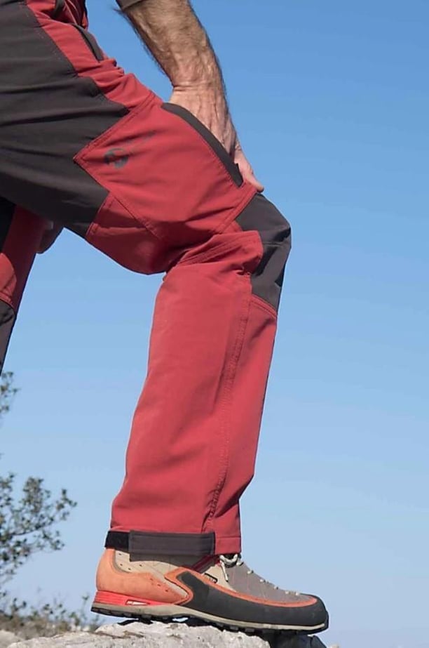 High Mountain Trekking Pantolon Nepal Model (KIRMIZI-ANTRASİT-XL)