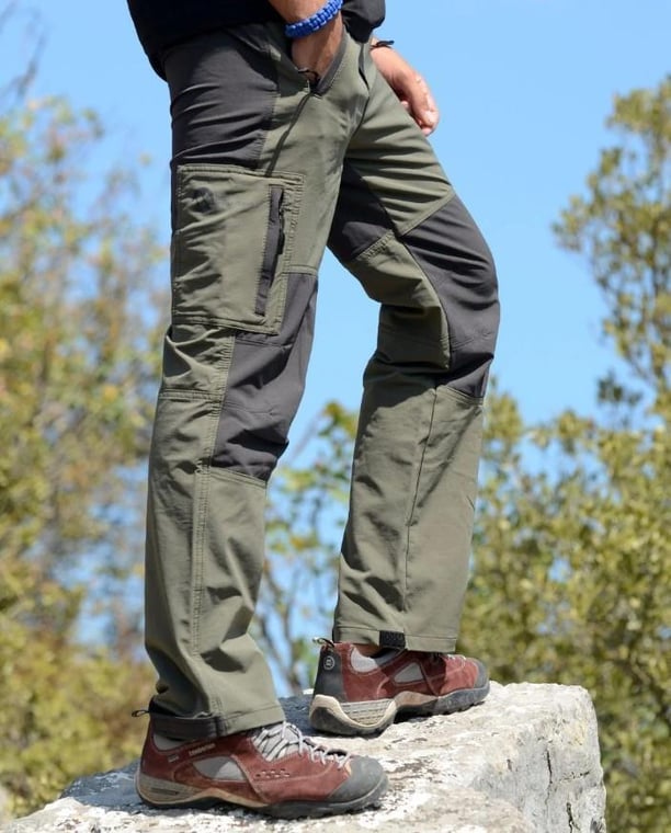 High Mountain Trekking Pantolon Nepal Model (YEŞİL-ANTRASİT-3XL)