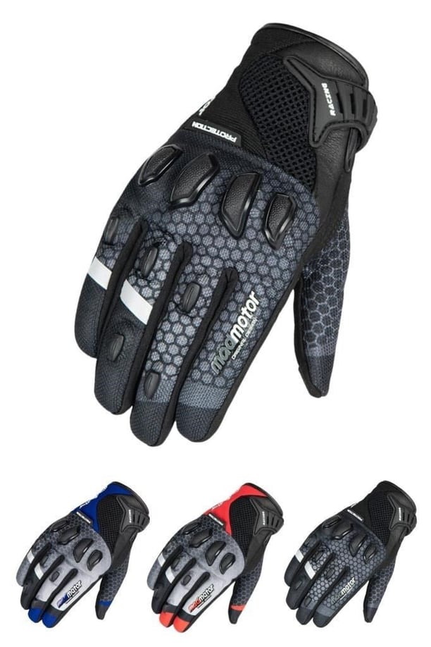 Madmotor MT-21 Protection Taktik Motosiklet Eldiveni Dokunmatik Kaymaz Korumalı Erkek Eldiveni