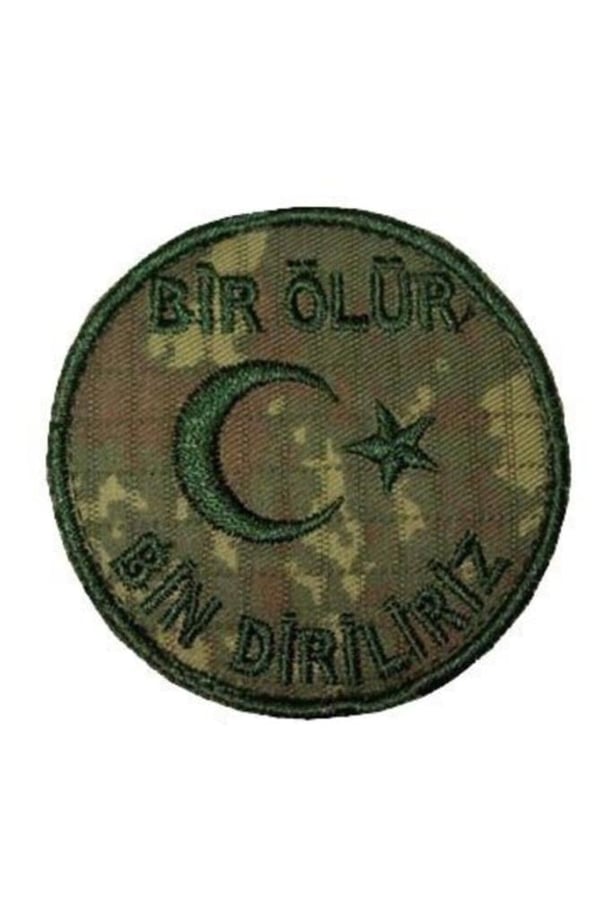 Nakış Patch Bir Ölür Bin Diriliriz