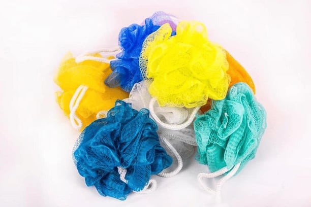Peeling Etkili Top File Banyo Lifi,1 Adet, Bol Köpüklü Duş Lifi