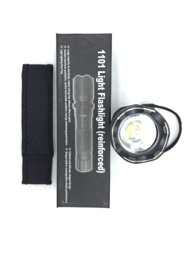 Single Sword 1101 Elektroşoklu 220v Şarjlı El Feneri