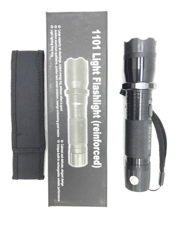 Single Sword 1101 Elektroşoklu 220v Şarjlı El Feneri