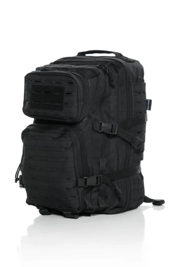Single Sword 50L Su Geçirmez Outdoor Taktik Dağcı Kamp Sırt Çantası (SİYAH)