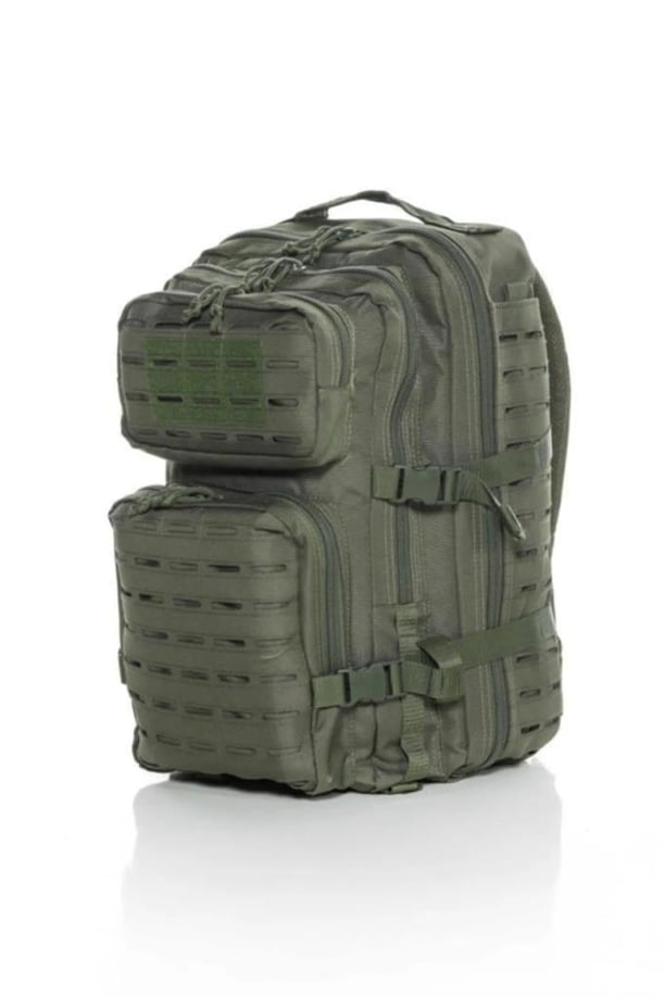 Single Sword 50L Su Geçirmez Outdoor Taktik Dağcı Kamp Sırt Çantası (HAKİ)