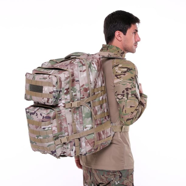 Single Sword 60 L Su Geçirmez Outdoor Taktik Dağcı&Kamp Çantası (MULTİCAM)