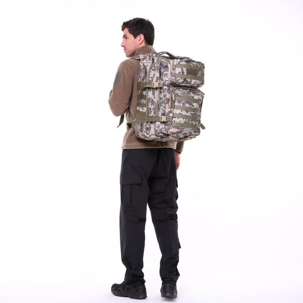 Single Sword 60 L Su Geçirmez Outdoor Taktik Dağcı&Kamp Çantası (PİKSEL)