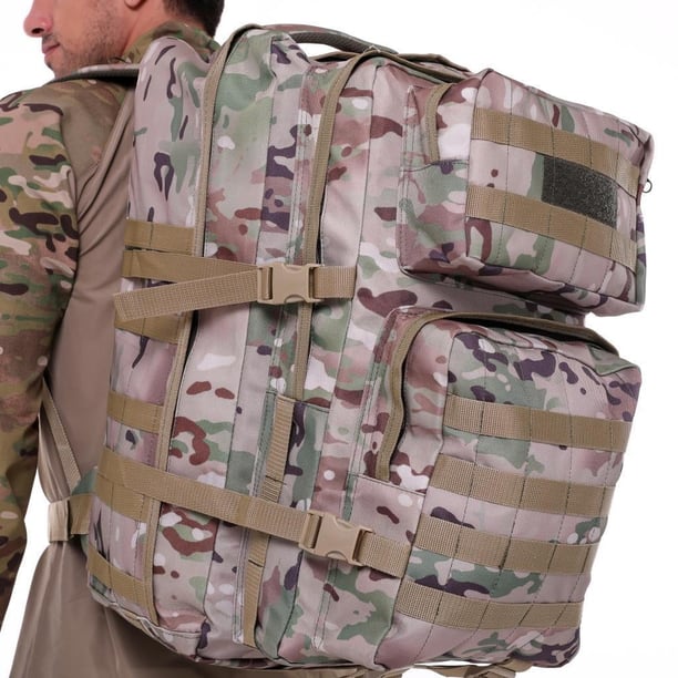 Single Sword 60 L Su Geçirmez Outdoor Taktik Dağcı&Kamp Çantası (MULTİCAM)