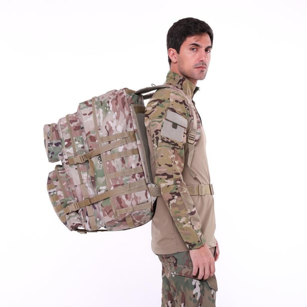 Single Sword 60 L Su Geçirmez Outdoor Taktik Dağcı&Kamp Çantası (MULTİCAM)