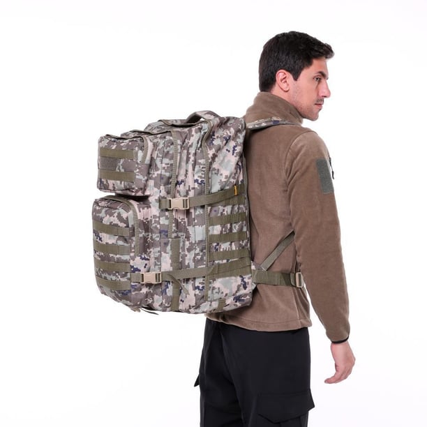 Single Sword 60 L Su Geçirmez Outdoor Taktik Dağcı&Kamp Çantası (PİKSEL)