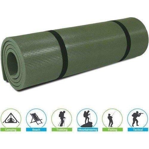 Single Sword 60X180X1,2 Cm Çok Amaçlı Mat Kamp Spor Egzersiz Plates Yoga Minderi-Mat (HAKİ)