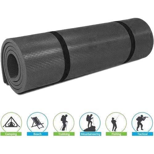 Single Sword 60X180X1,2 Cm Çok Amaçlı Mat Kamp Spor Egzersiz Plates Yoga Minderi-Mat (SİYAH)