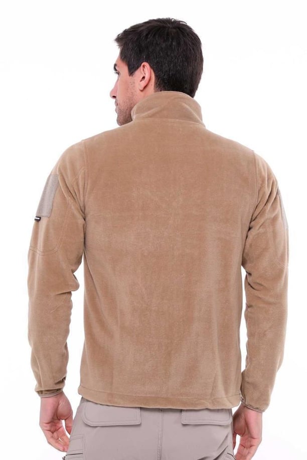 Single Sword Askeri ve Outdoor Erkek&Kadın Taktik Polar Mont-Hırka-Ceket (BEJ-3XL)