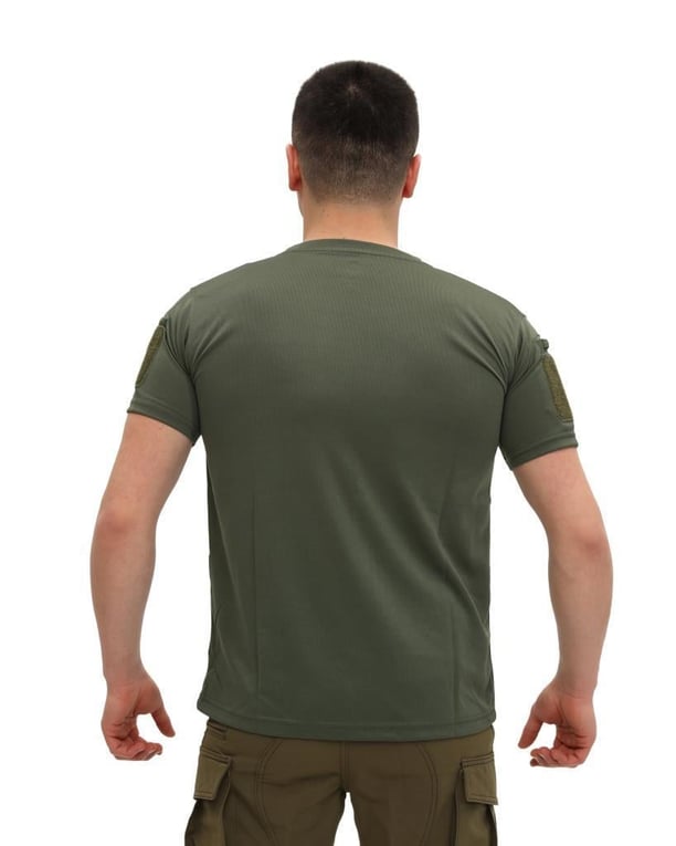 Single Sword Bisiklet Yaka Kısa Kol Taktik T-shirt (HAKİ-M)