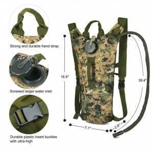 Single Sword Camel Bag - Sırt Su Çantası (DİJİTAL)
