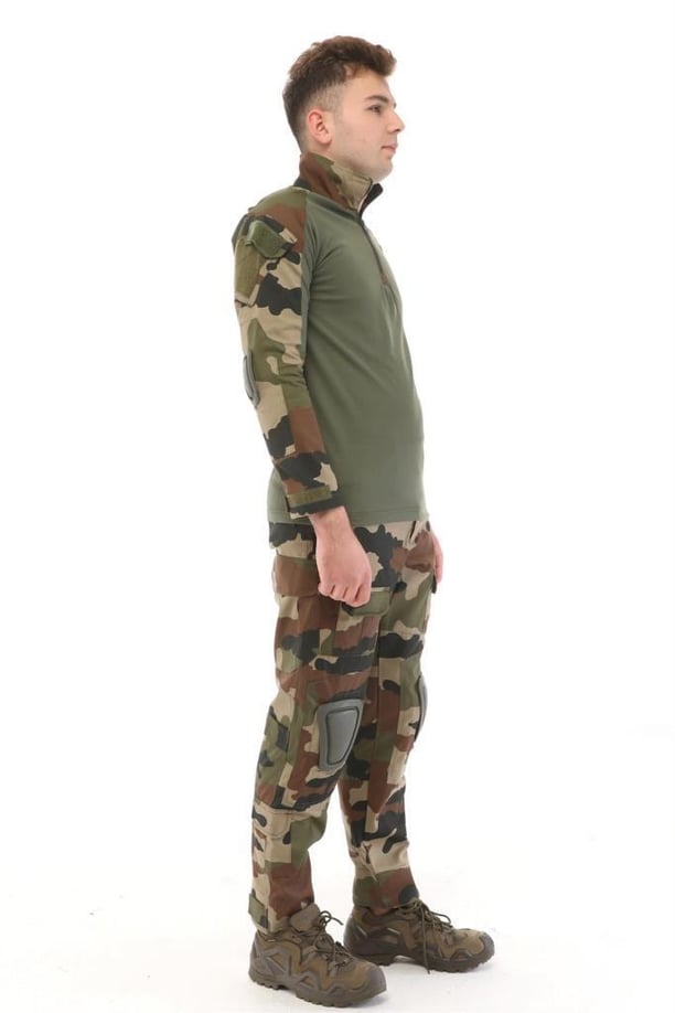 Single Sword Dizlikli Kamuflaj Taktik Erkek&Kadın Outdoor Kargo Pantolon (USA-3XL)