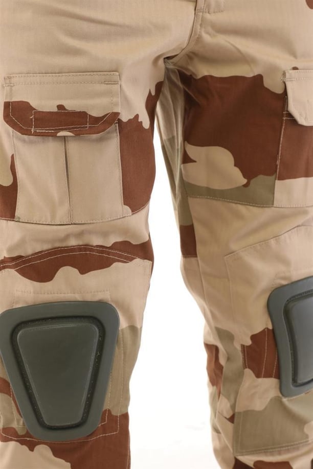 Single Sword Dizlikli Kamuflaj Taktik Erkek&Kadın Outdoor Kargo Pantolon (Ç.KAMUFLAJ-XL)