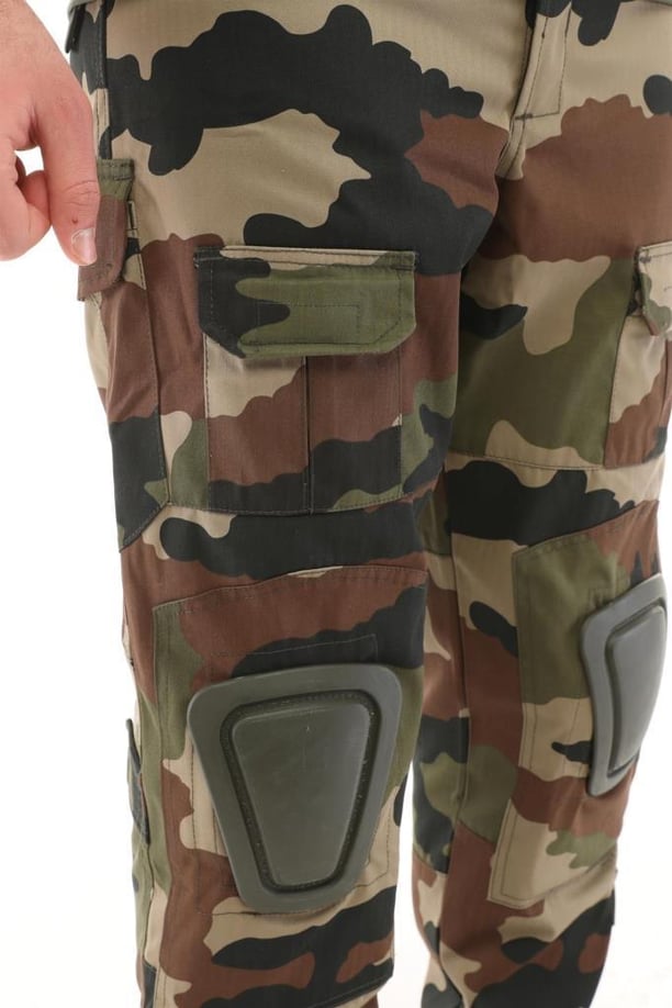 Single Sword Dizlikli Kamuflaj Taktik Erkek&Kadın Outdoor Kargo Pantolon (USA-2XL)