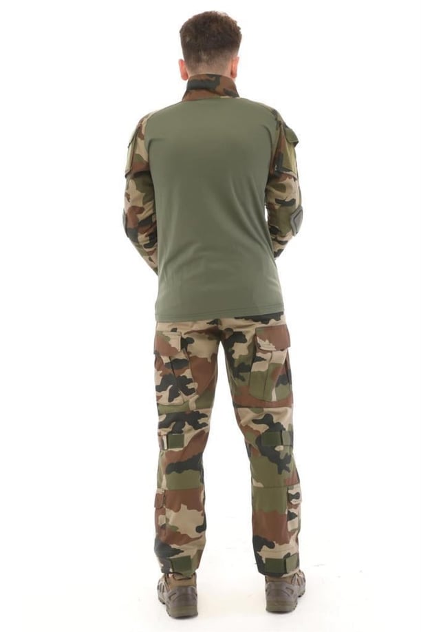 Single Sword Dizlikli Kamuflaj Taktik Erkek&Kadın Outdoor Kargo Pantolon (USA-3XL)