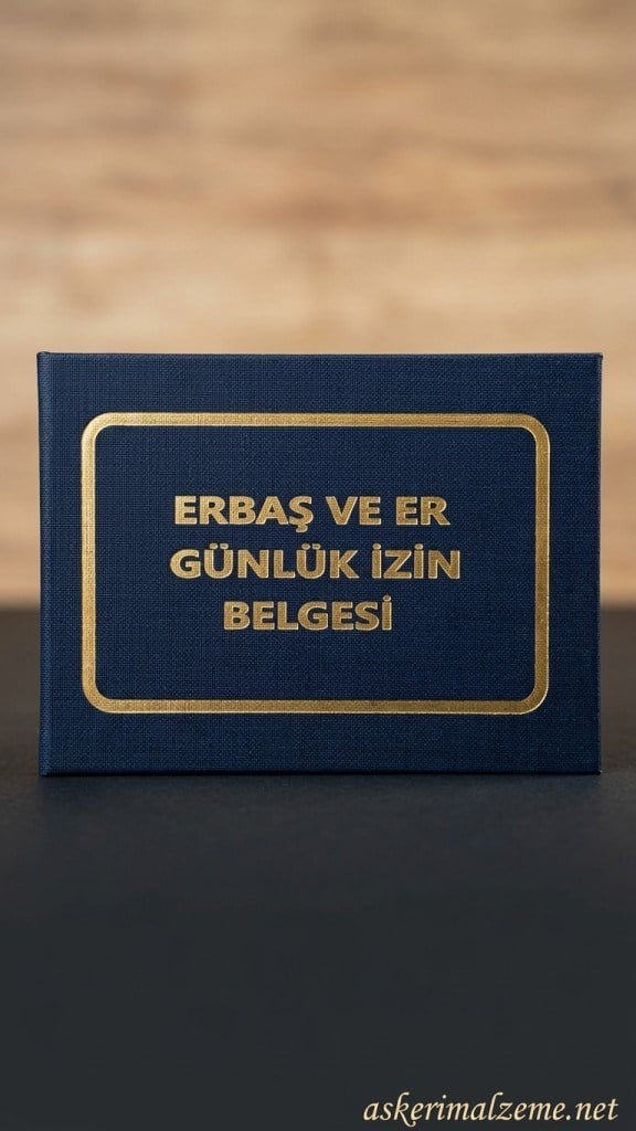 Single Sword Erbaş ve Er İzin ve Görev Belgesi - Çarşı İzin Belgesi