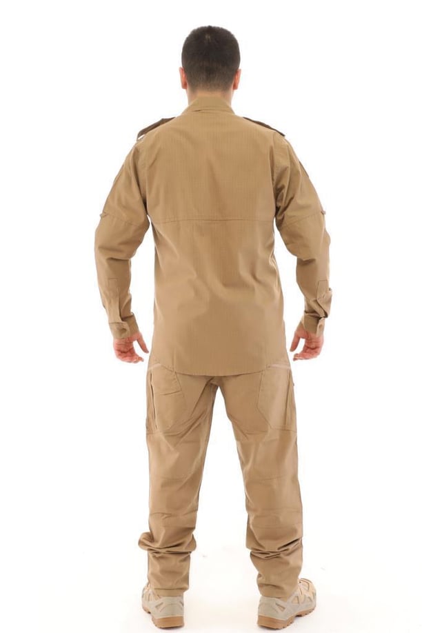 Single Sword Erkek&Kadın 5.11 Taktik Gömlek ve Pantolon Alt Üst Takım (BEJ-L)