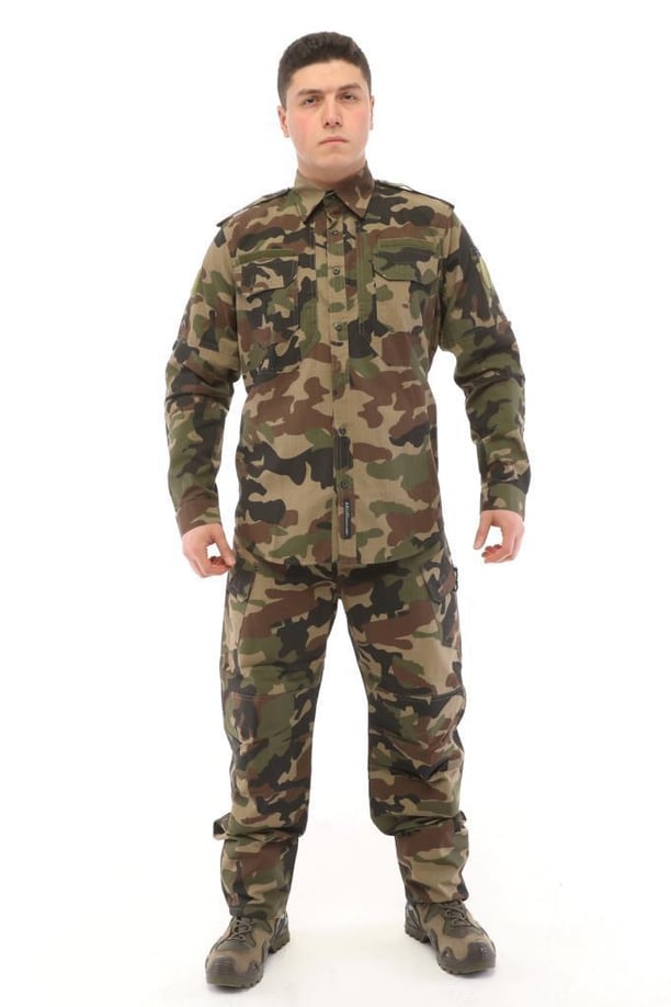 Single Sword Erkek&Kadın Outdoor Taktik Gömlek Pantolon İkili Takım (ÖZH-XS)