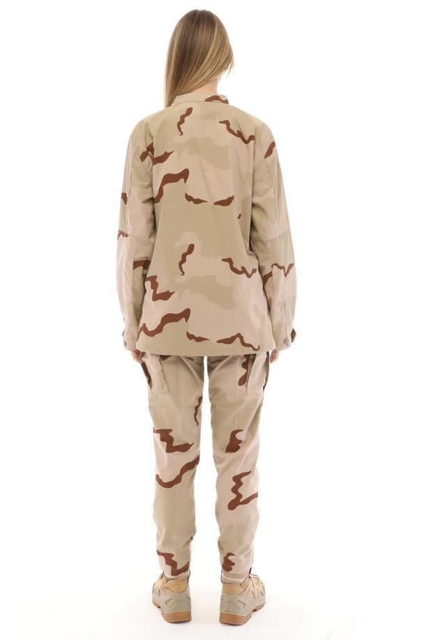 Single Sword Erkek&Kadın Outdoor Taktik Gömlek Pantolon İkili Takım (BEJ_KAMUFLAJ-4XL)
