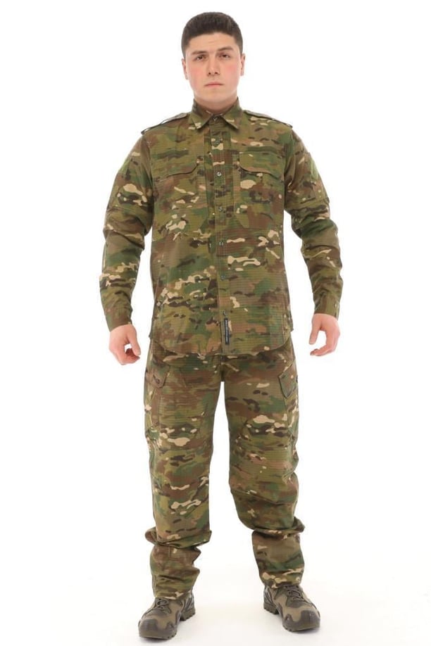 Single Sword Erkek&Kadın Outdoor Taktik Gömlek Pantolon İkili Takım (MULTİCAM-XL)