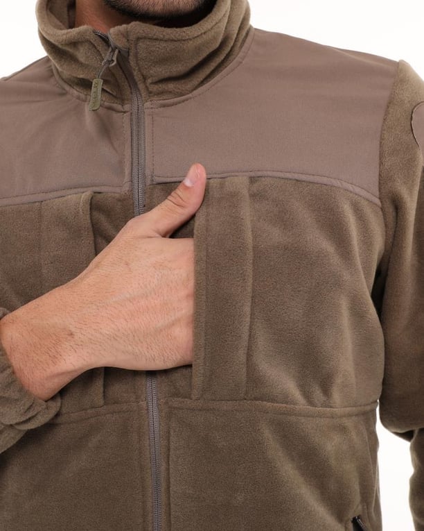 Single Sword Erkek&Kadın Tactical Garni Polar Mont-Hırka-Ceket (HAKİ-XL)