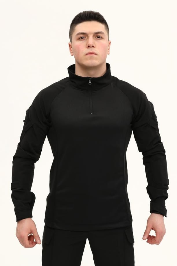 Single Sword Erkek&Kadın Taktik Kombat T-shirt (SİYAH-2XL)