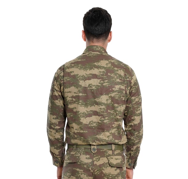 Single Sword Eski TSK Eğitim Gömleği – Dayanıklı Askeri Gömlek